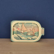 Fishing Boat In A Bottle Card