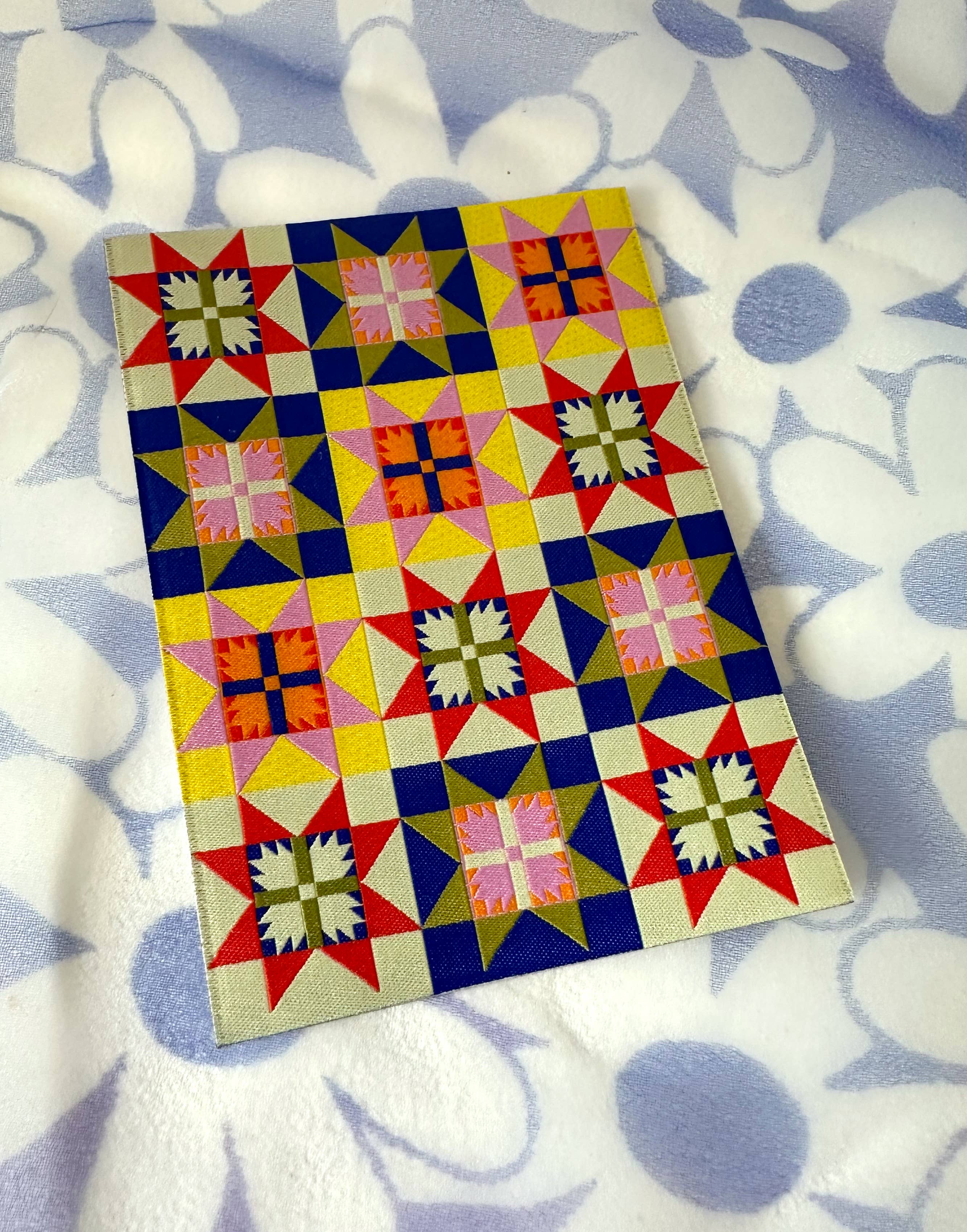 Star Quilt-Woven Mending Sticker Patch