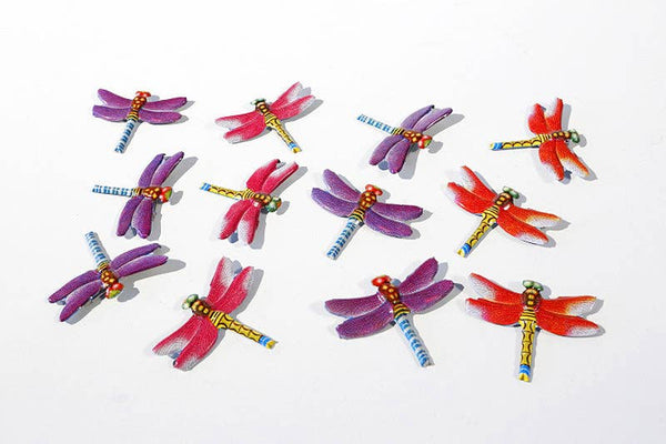 Dragonfly Pin Badge 12 Pack