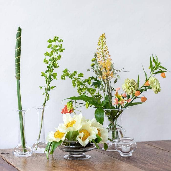 Holmegaard - Old English - Blown Glass Solitaire Vase – Golden Age