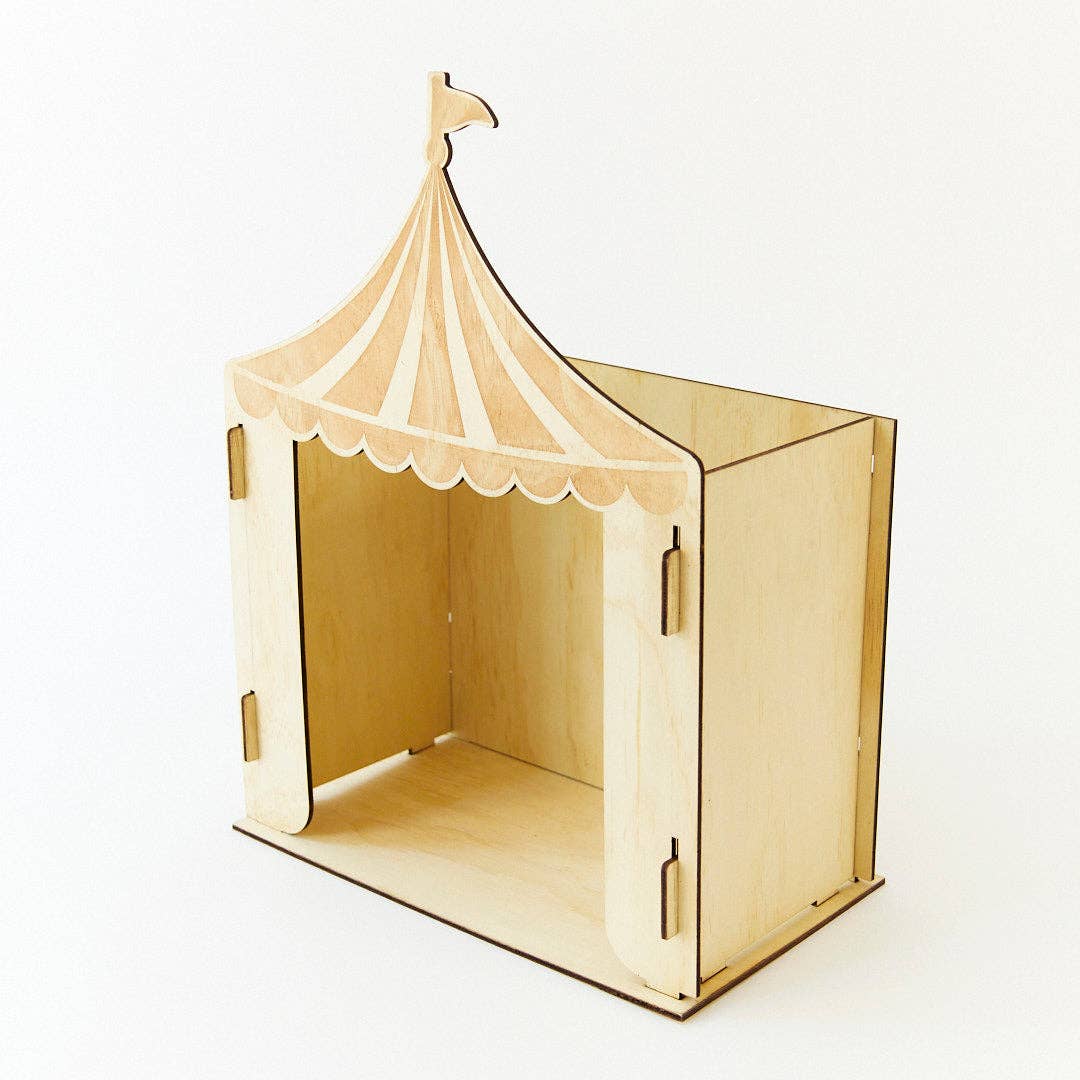 Wooden Circus Tent Play