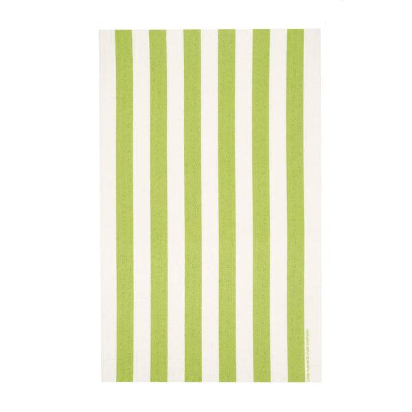 Swedish Dishcloth - Green Stripe