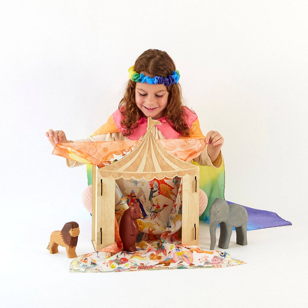 Wooden Circus Tent Play