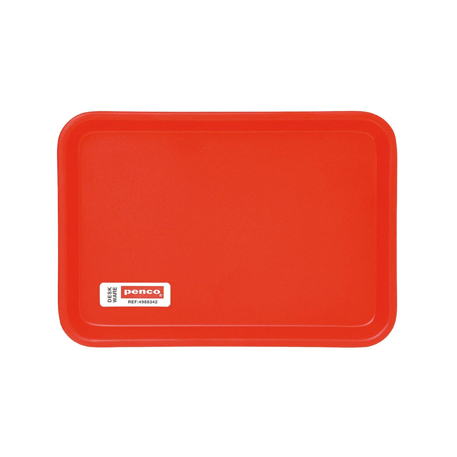 Small Plastic Tray: Red