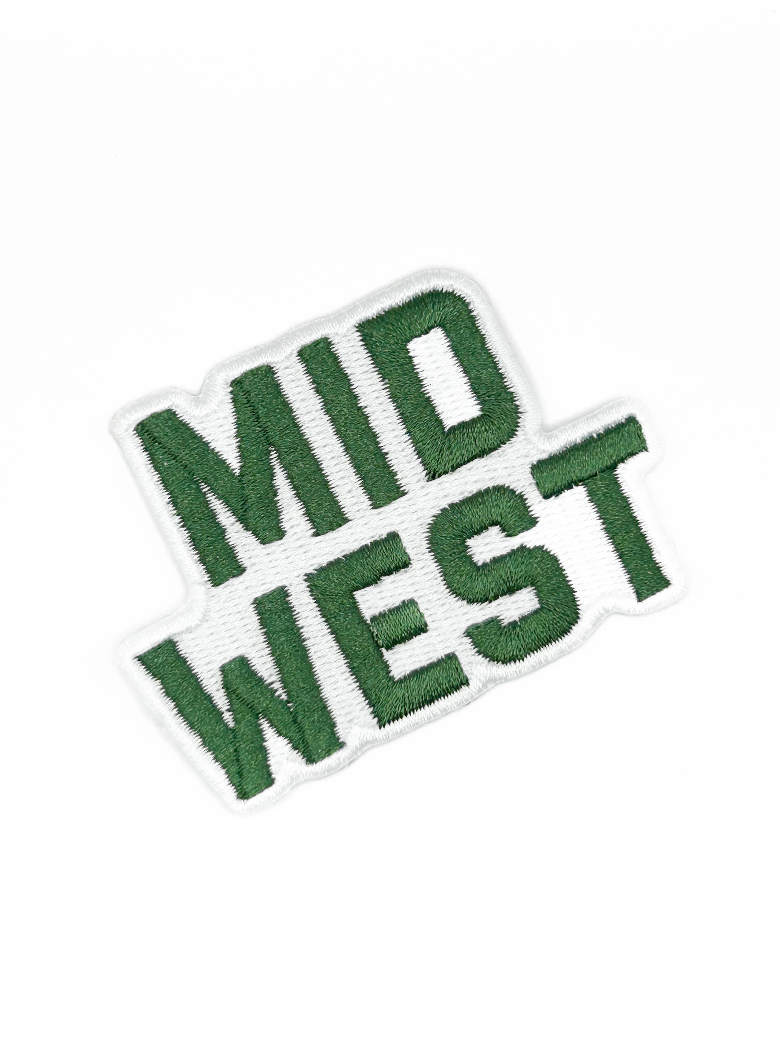 MIDWEST Embroidered Iron On Patch