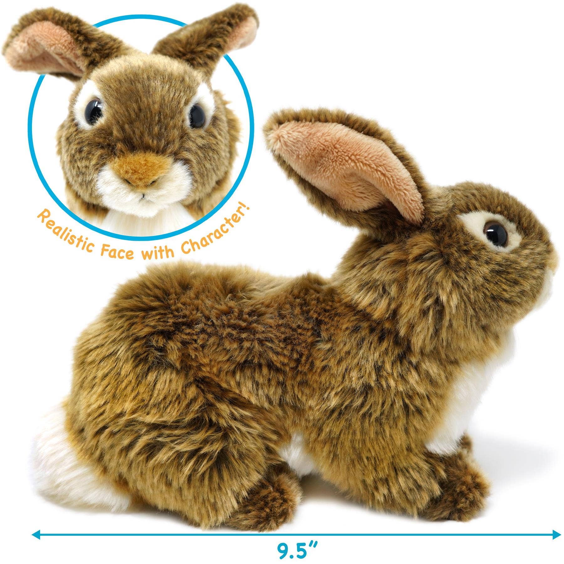 Brigid the Brown Rabbit Stuffed Animal