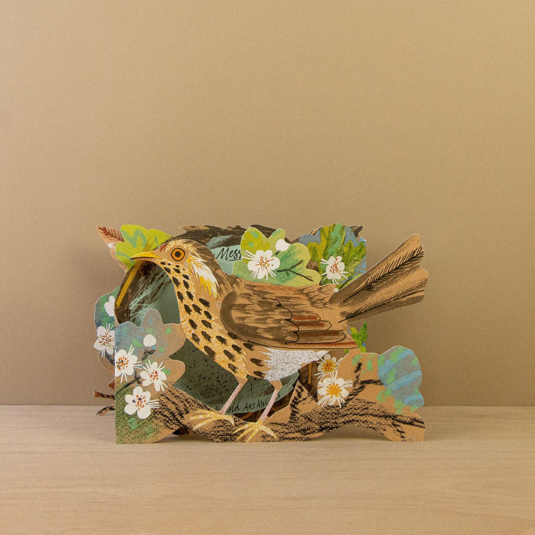 Three Fold Nest Die-Cut Greeting Card