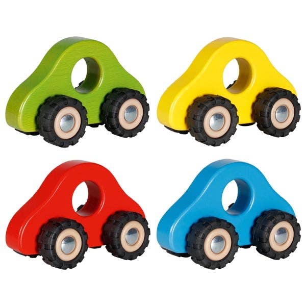 Push Cars with Rubber Tires