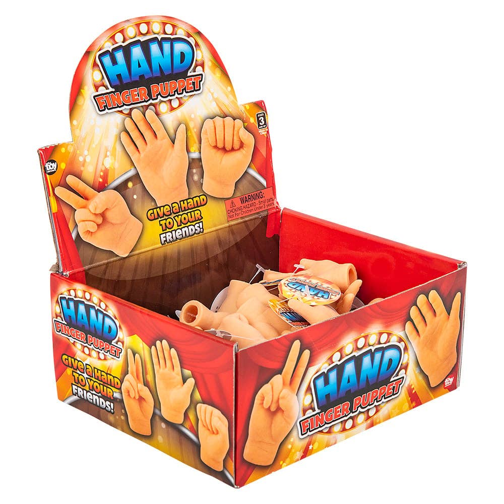 Hand Finger Puppet LLB Kids Toys