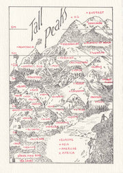 Tall Peaks Greeting Card