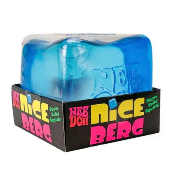 NeeDoh Nice Berg GIANT Blue Squishy - Large – Golden Age Design