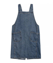 H-back Denim Apron: Dark