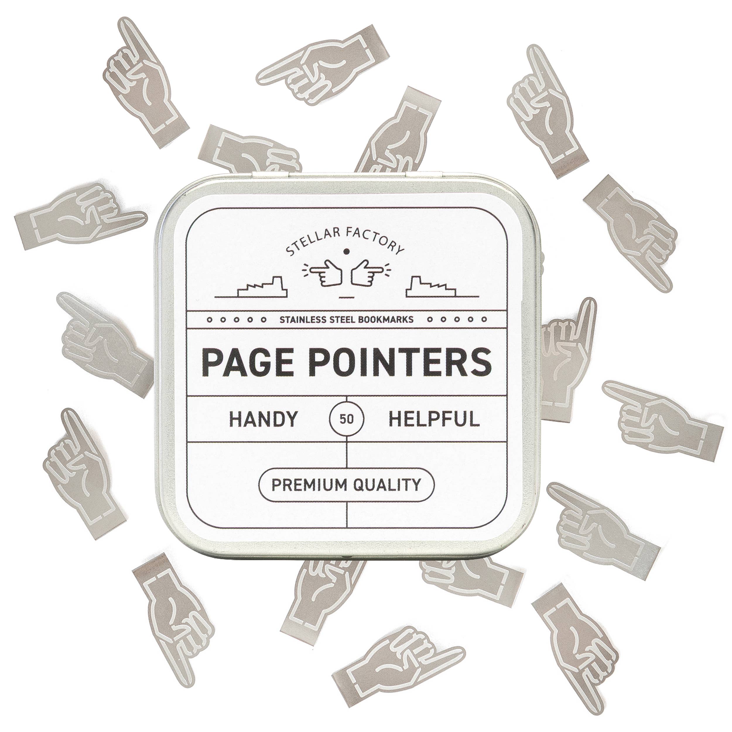 Page Pointers: Metal Bookmarks