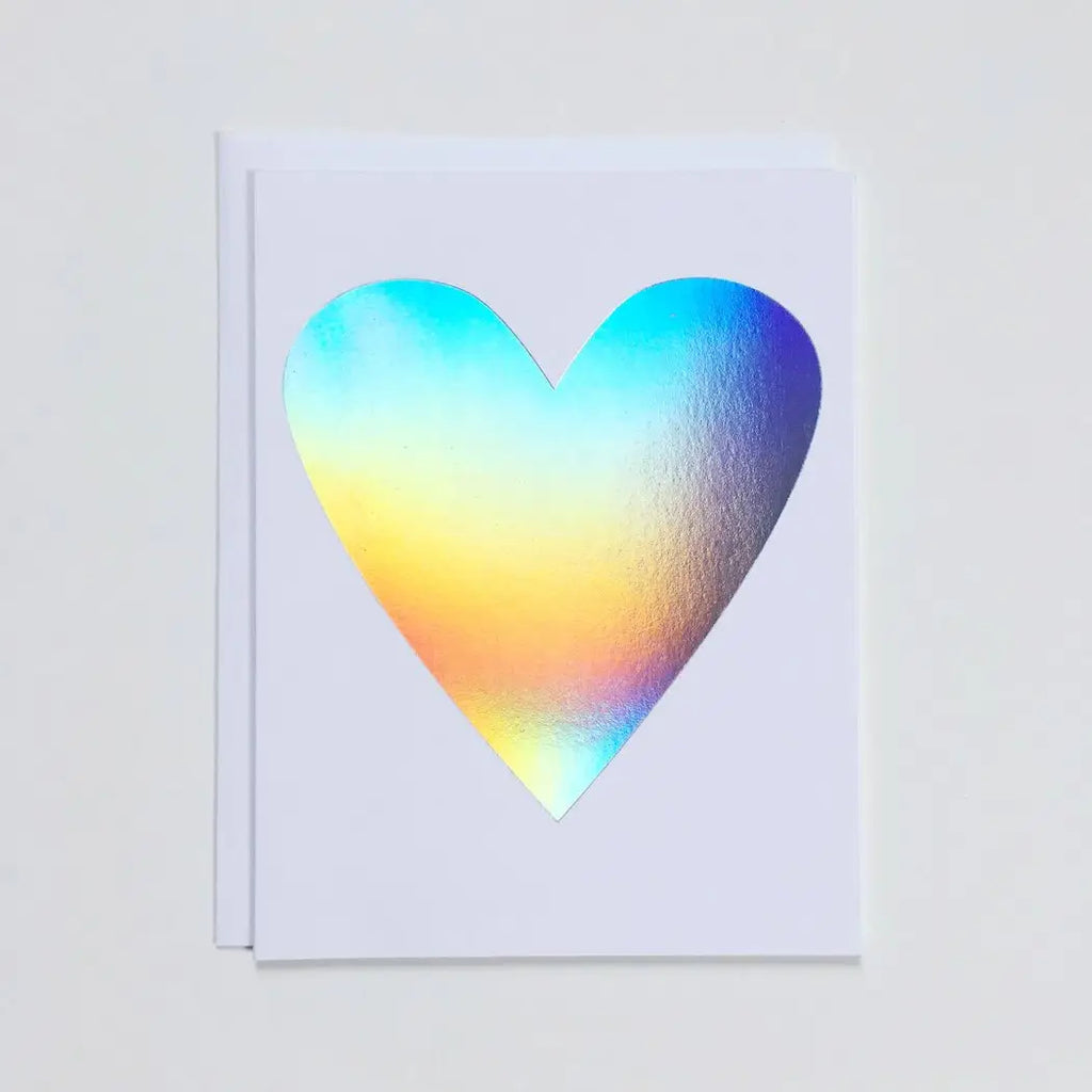 Hologram Heart Greeting Card