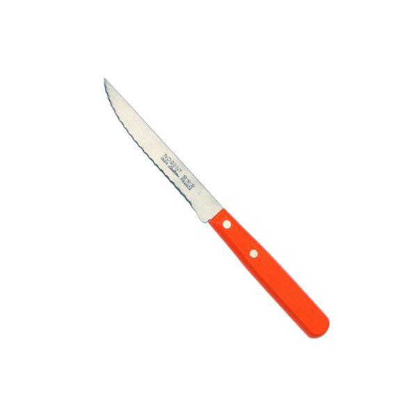 Nogent Color Steak Knife: Orange