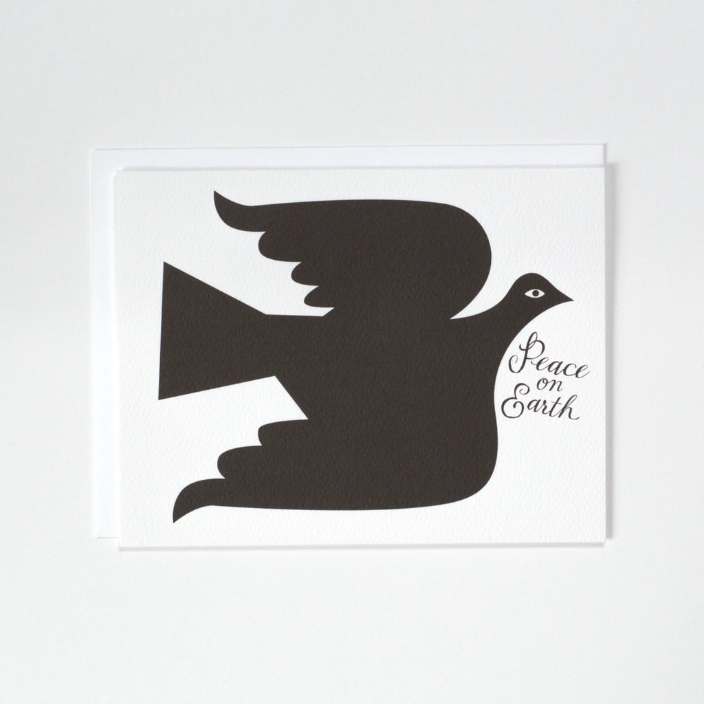 Peace on Earth Dove Greeting Card