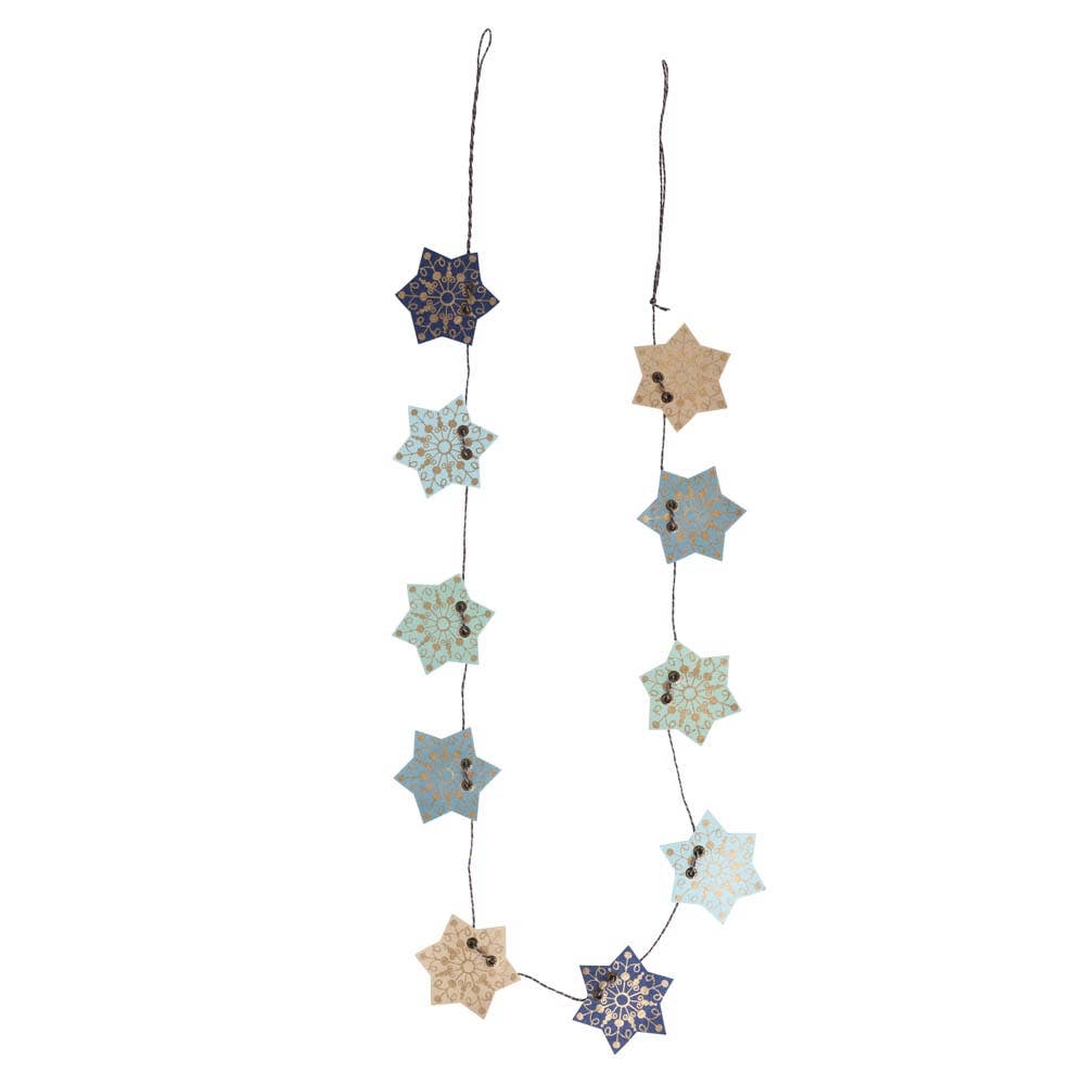 6 Point Star Garland