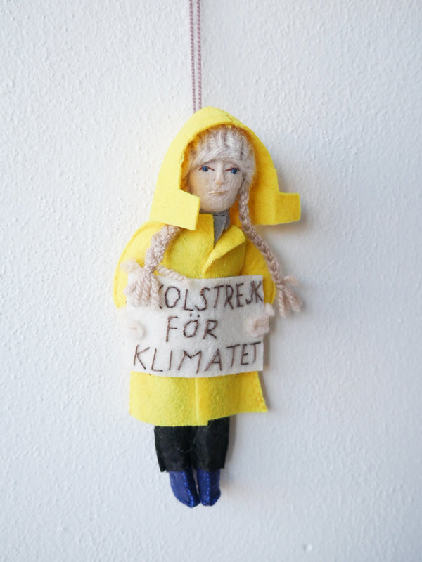 Greta Thunberg - Swedish Ornament