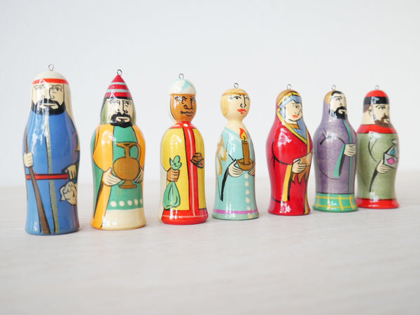 Nativity Ornaments Set of 7