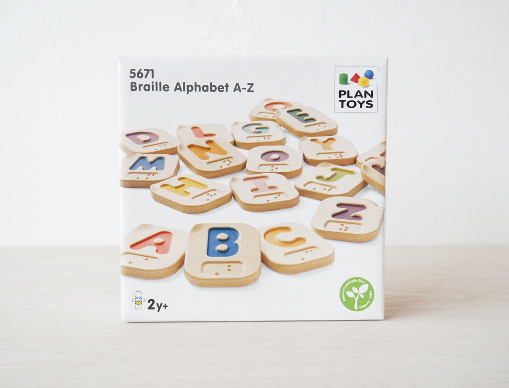 Alphabet A-Z Braille