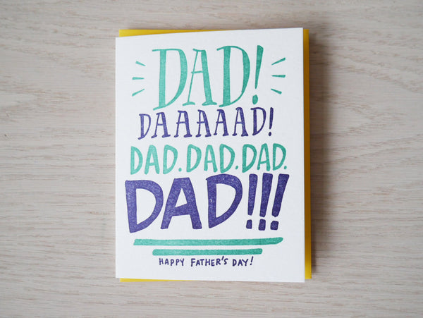 Dad Yelling - Happy Fathers Day