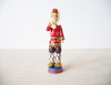 Russian Folk Rozhok Musician Ornament