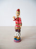 Russian Folk Rozhok Musician Ornament