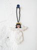 Angel Seed Bead Ornament - White