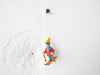 Skiiing Child Ornament - Yellow Hat