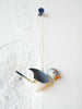 Wooden Blue Bird Ornament