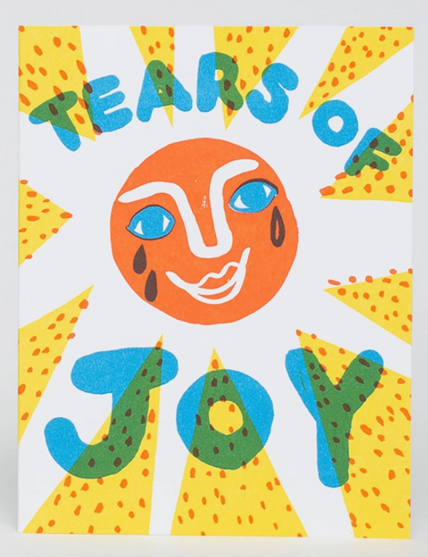 Tears of Joy Card
