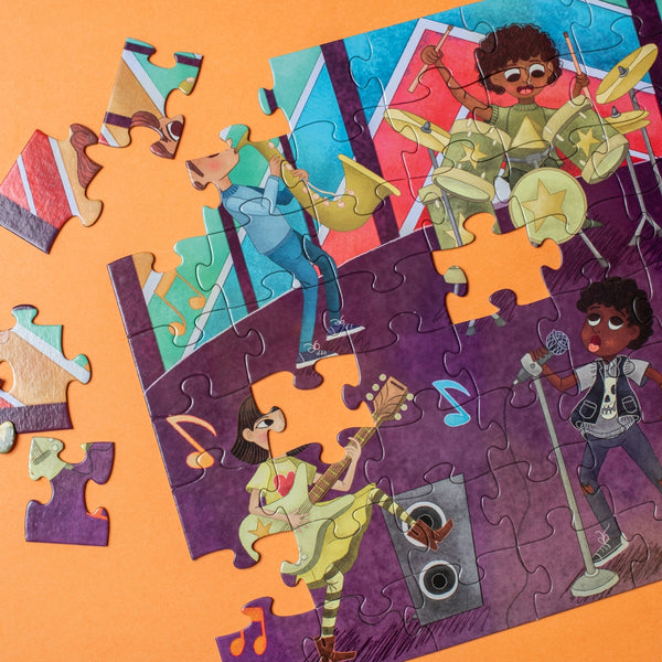 Musical Crossroads 72-Piece Kids Puzzle