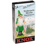 Large Knox German Incense Cones: Myrrh