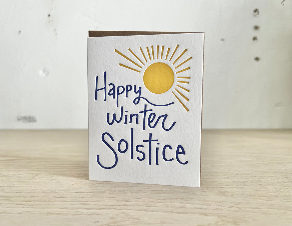 Winter Solstice Card