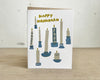 Hanukkah Candles Card