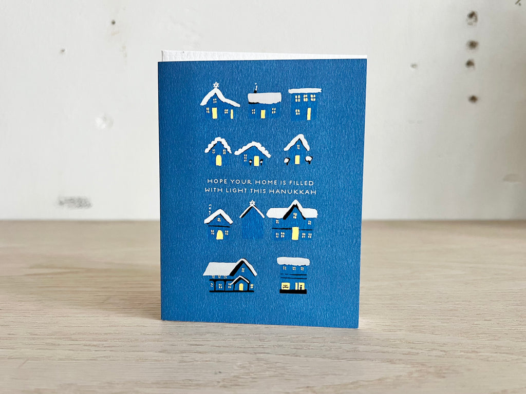 Hanukkah Homes Card