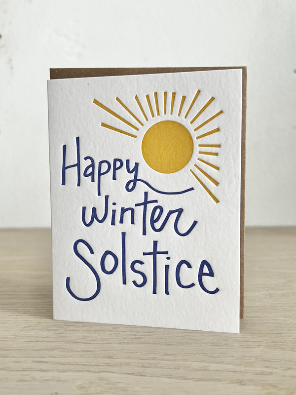 Winter Solstice Card