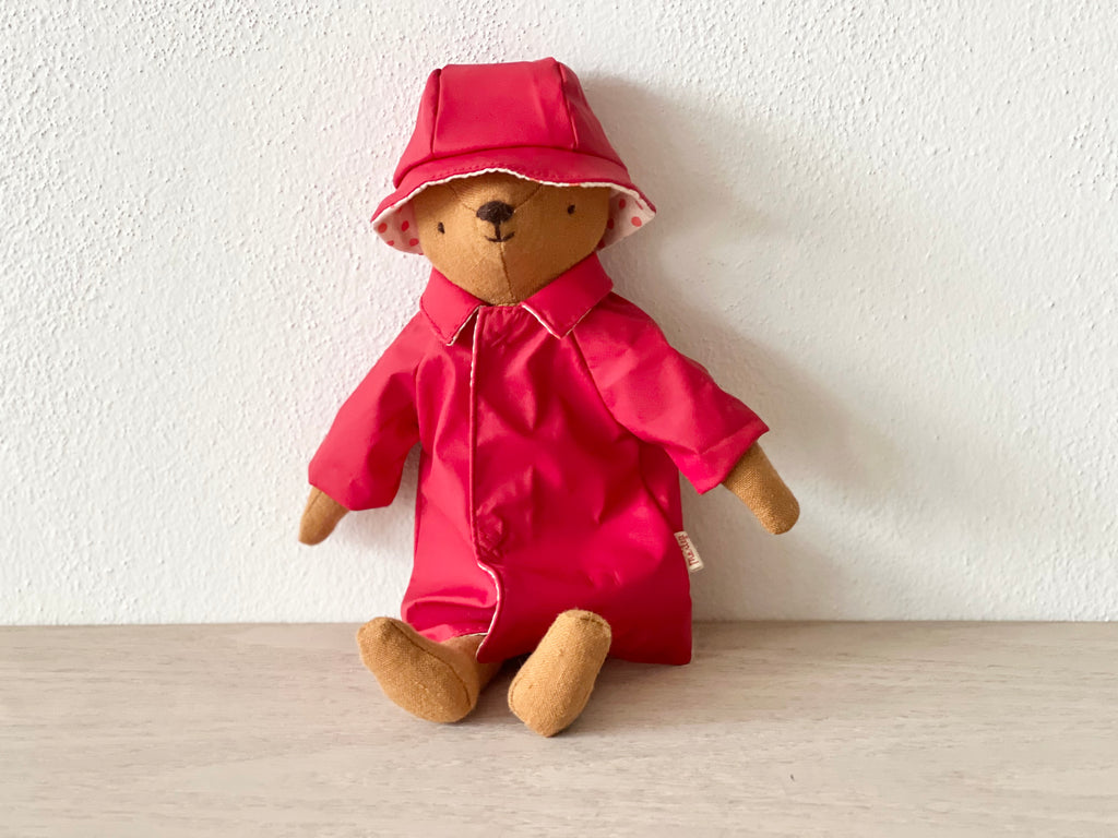 Rainwear with Hat for Teddy Mum