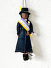 Suffragette Blue Dress Ornament