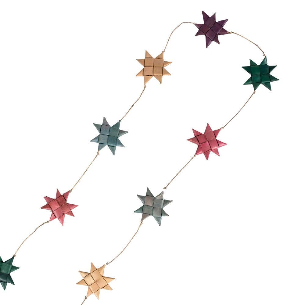 Multicolored Star Garland