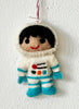 Kid Astronaut Felt Wool Christmas Ornament