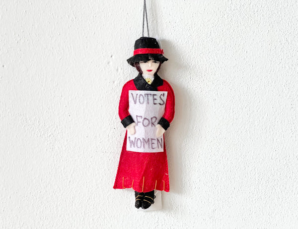 Suffragette Ornament