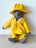 Rainwear with Hat for Teddy Dad