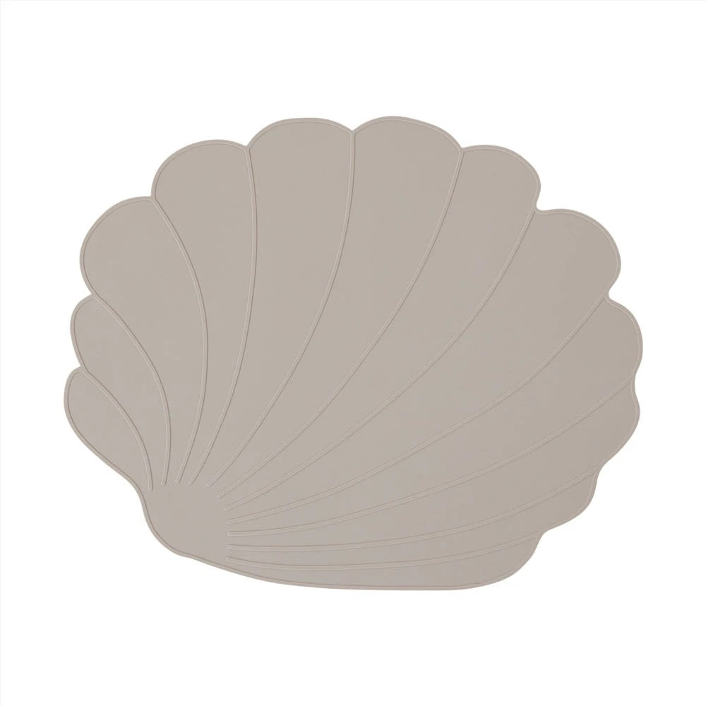 Seashell Placemat - Clay