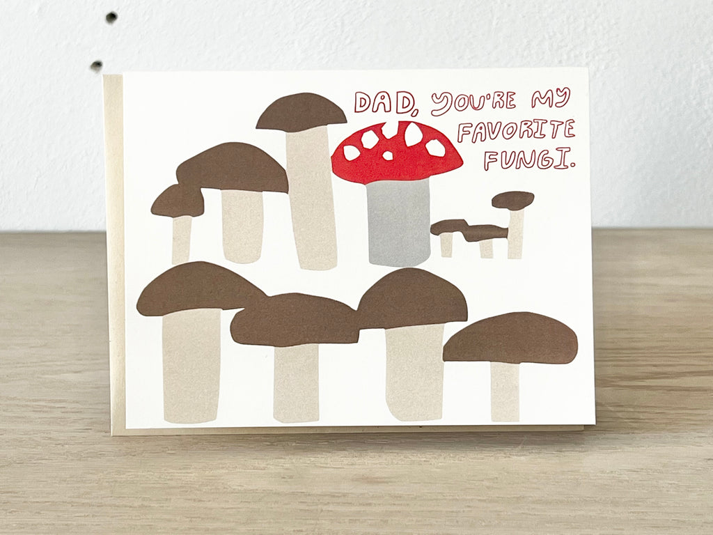 Fungi Dad Greeting Card