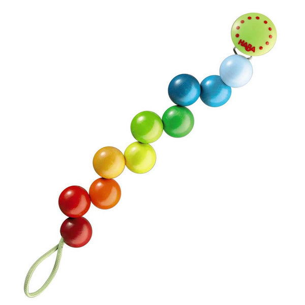 Rainbow Pearls Pacifier Chain