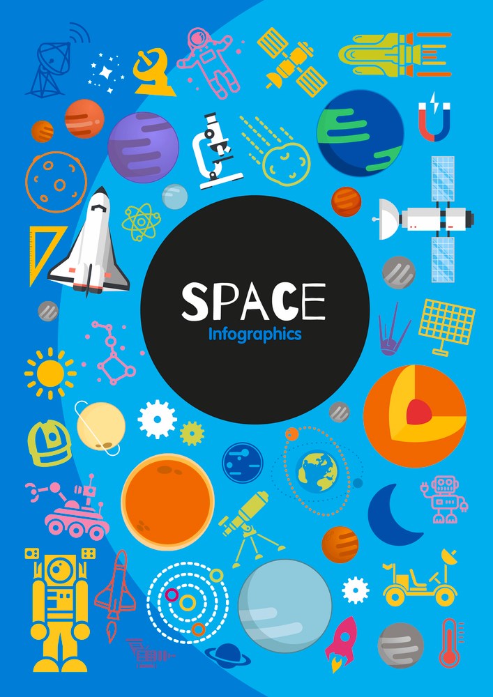 Space Infographics by Harriet Brundle